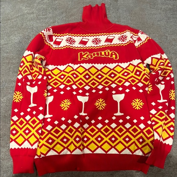 Red Festive Kahlua Sweater - Picture 1 of 2